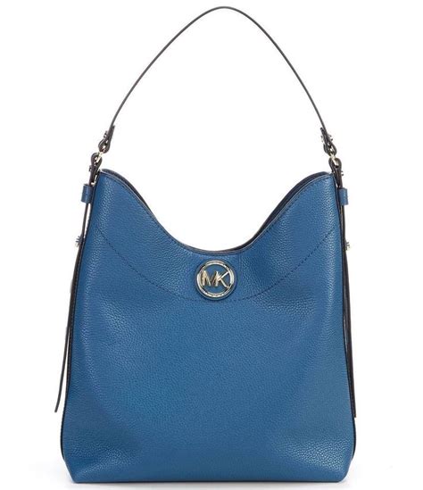 michael kors bowery bag|Bowery Large Pebbled Leather Shoulder Bag .